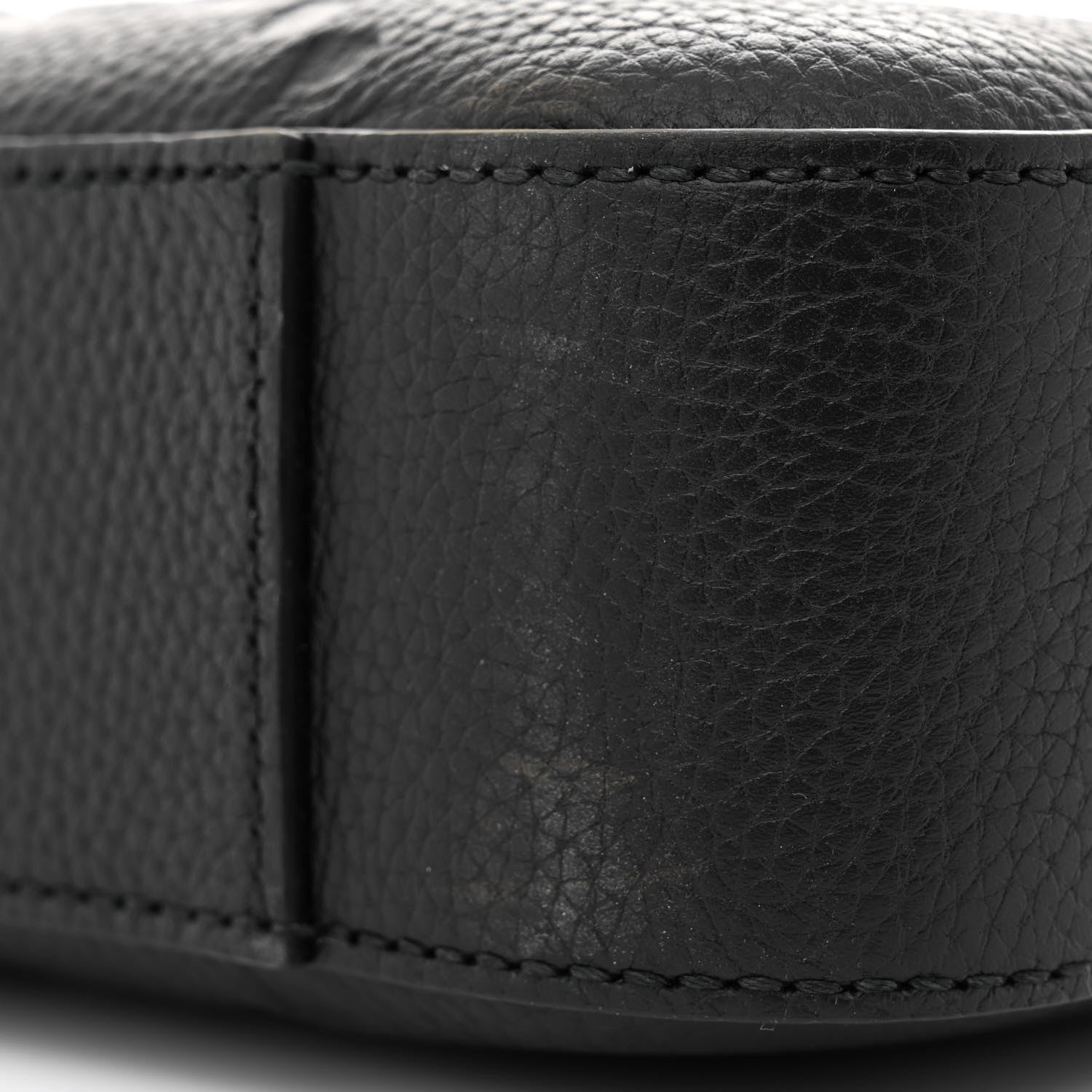 Gucci Piuma Calfskin Jumbo GG Embossed Briefcase Black 11 of 13