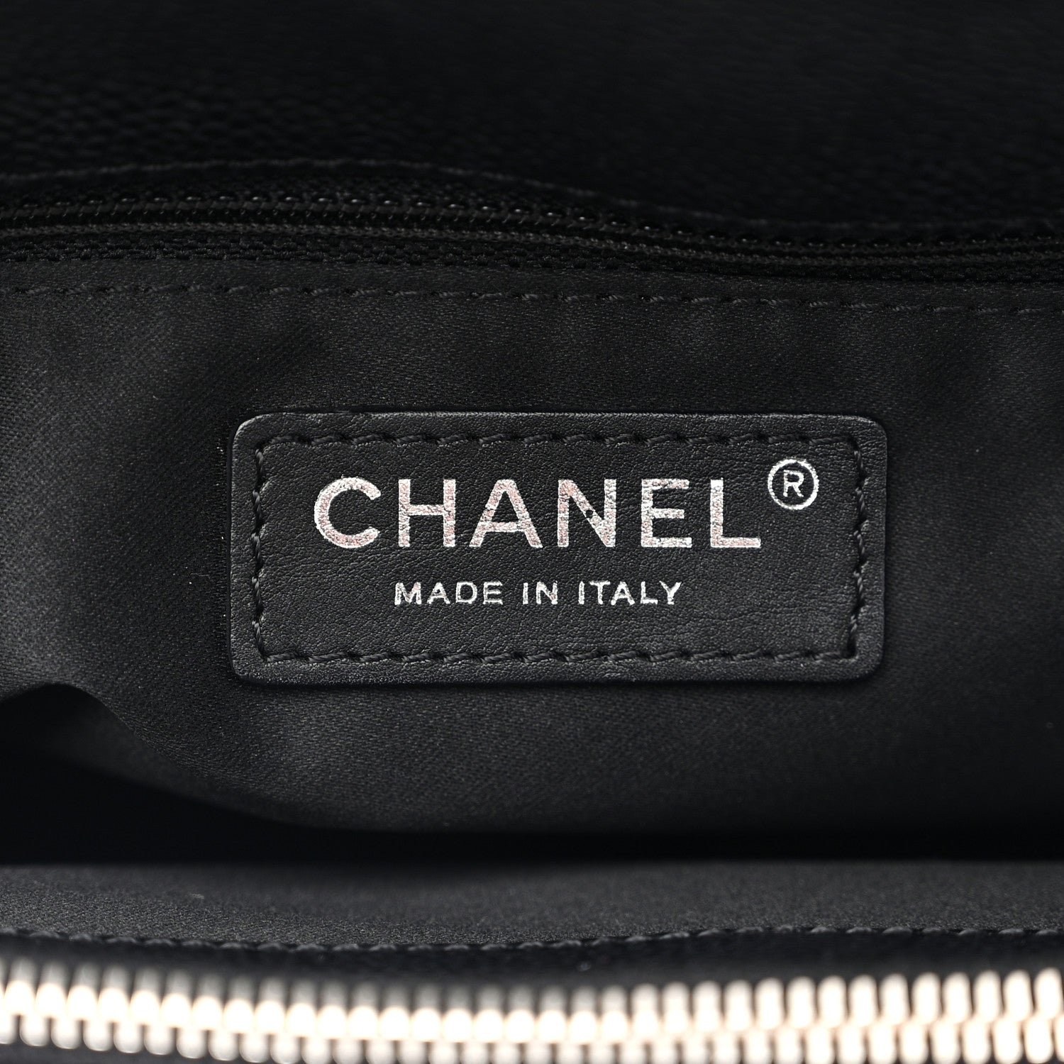 Chanel Caviar Quilted Grand Shopping Tote GST Black 7 of 11