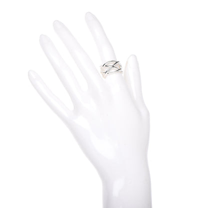 Tiffany Sterling Silver Weave Ring 50 5.5 2 of 4