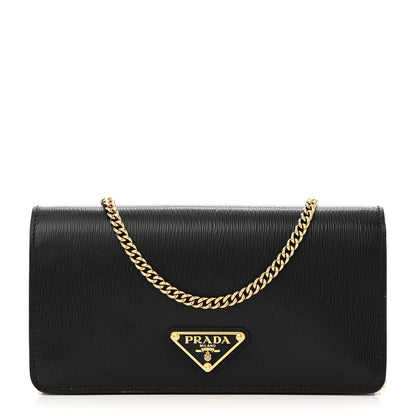 Prada Vitello Move Triangle Logo Miniborse Black 1 of 10