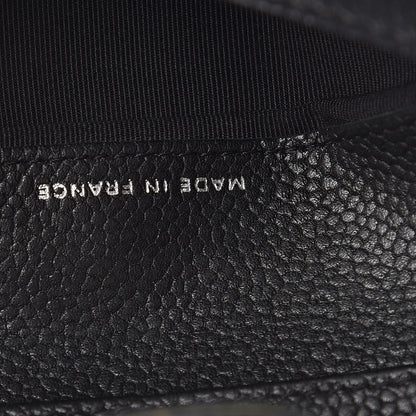 Chanel Caviar Quilted Large Gusset Flap Wallet Black 7 of 17