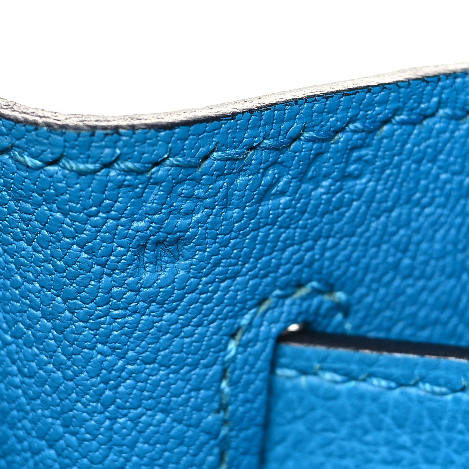 Hermes Evercolor Kelly Retourne 28 Bleu Frida 7 of 13
