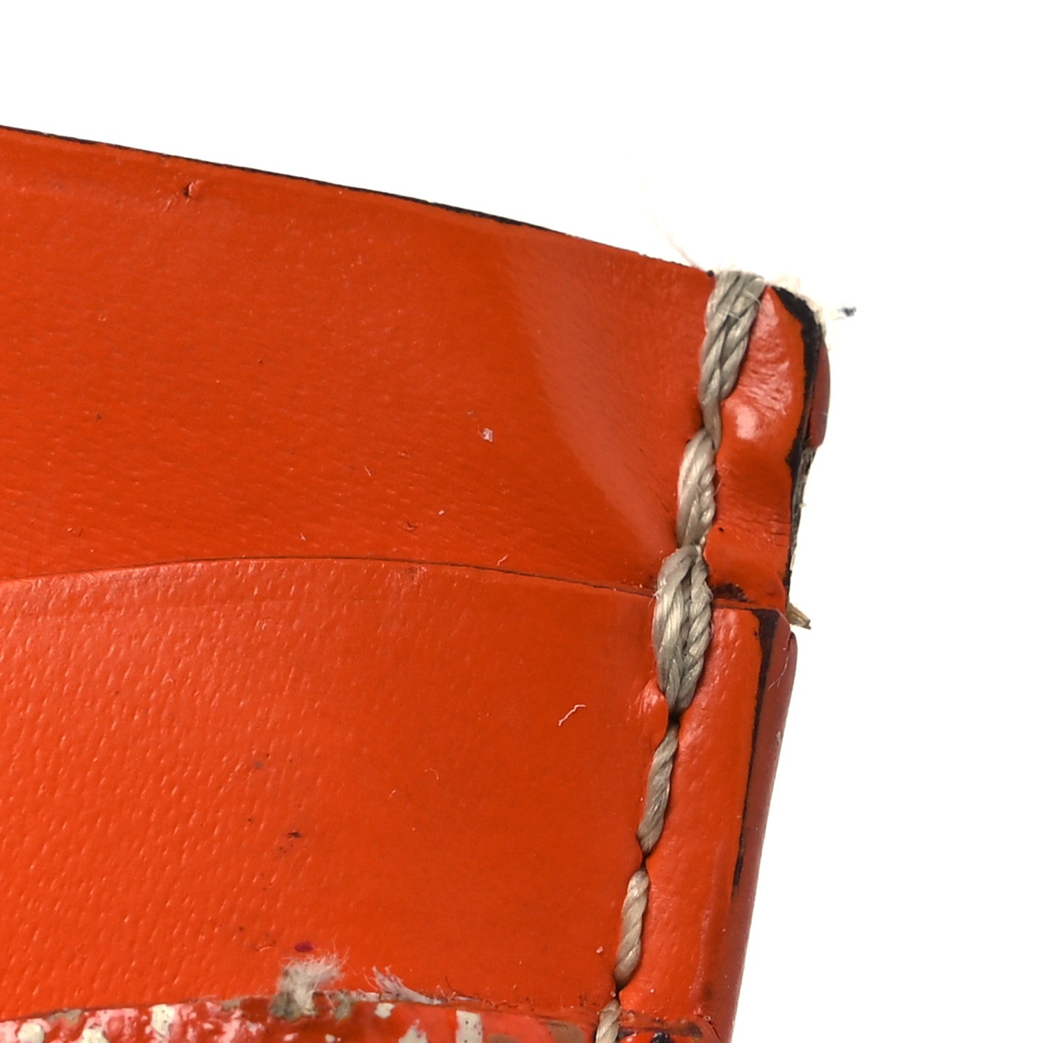 Goyard Goyardine Saint Sulpice Card Holder Orange 9 of 11