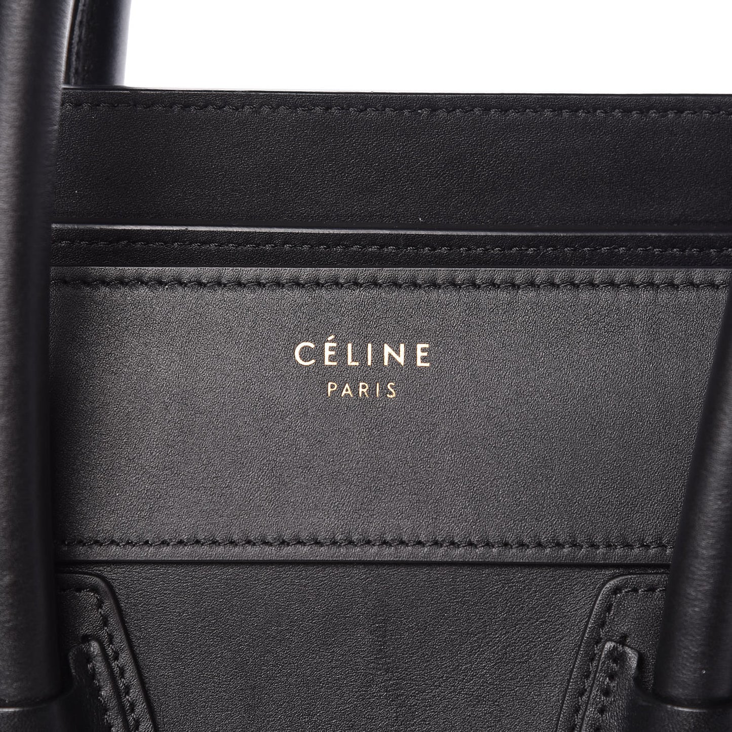 Smooth Calfskin Mini Luggage Black