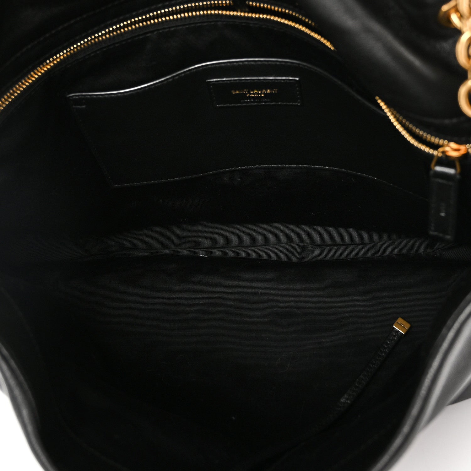 Saint Laurent Lambskin Matelasse Monogram Large Jamie 4.3 Black 5 of 9