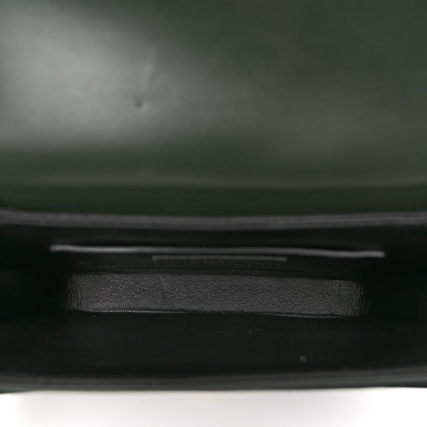 Smooth Calfskin Small Solferino Satchel Green