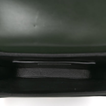 Saint Laurent Smooth Calfskin Small Solferino Satchel Green 5 of 10