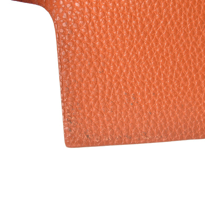 Hermes Togo Ulysse PM Notebook Cover Orange 9 of 9