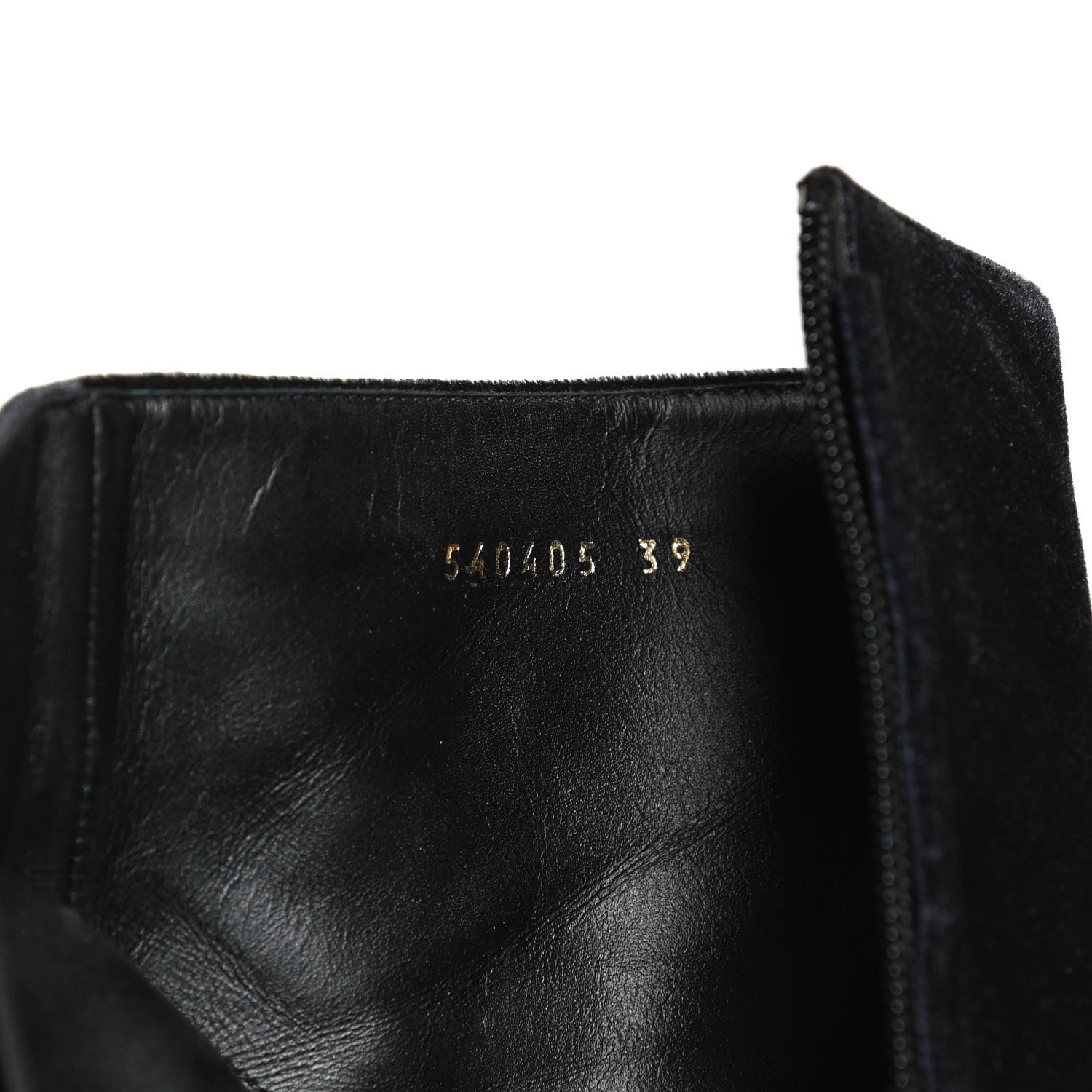 Balenciaga Smooth Velvet Ankle Boots 39 Black 10 of 12