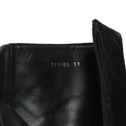 Balenciaga Smooth Velvet Ankle Boots 39 Black 10 of 12