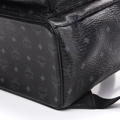 MCM Visetos Studded Medium Stark M Backpack Black 9 of 10