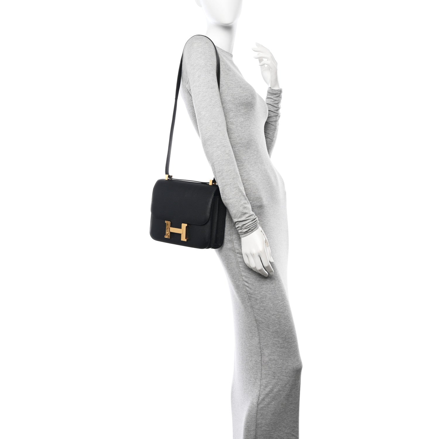 Hermes Epsom Constance 24 Black 2 of 15