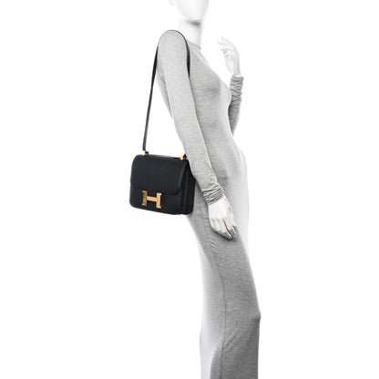 Hermes Epsom Constance 24 Black 2 of 15