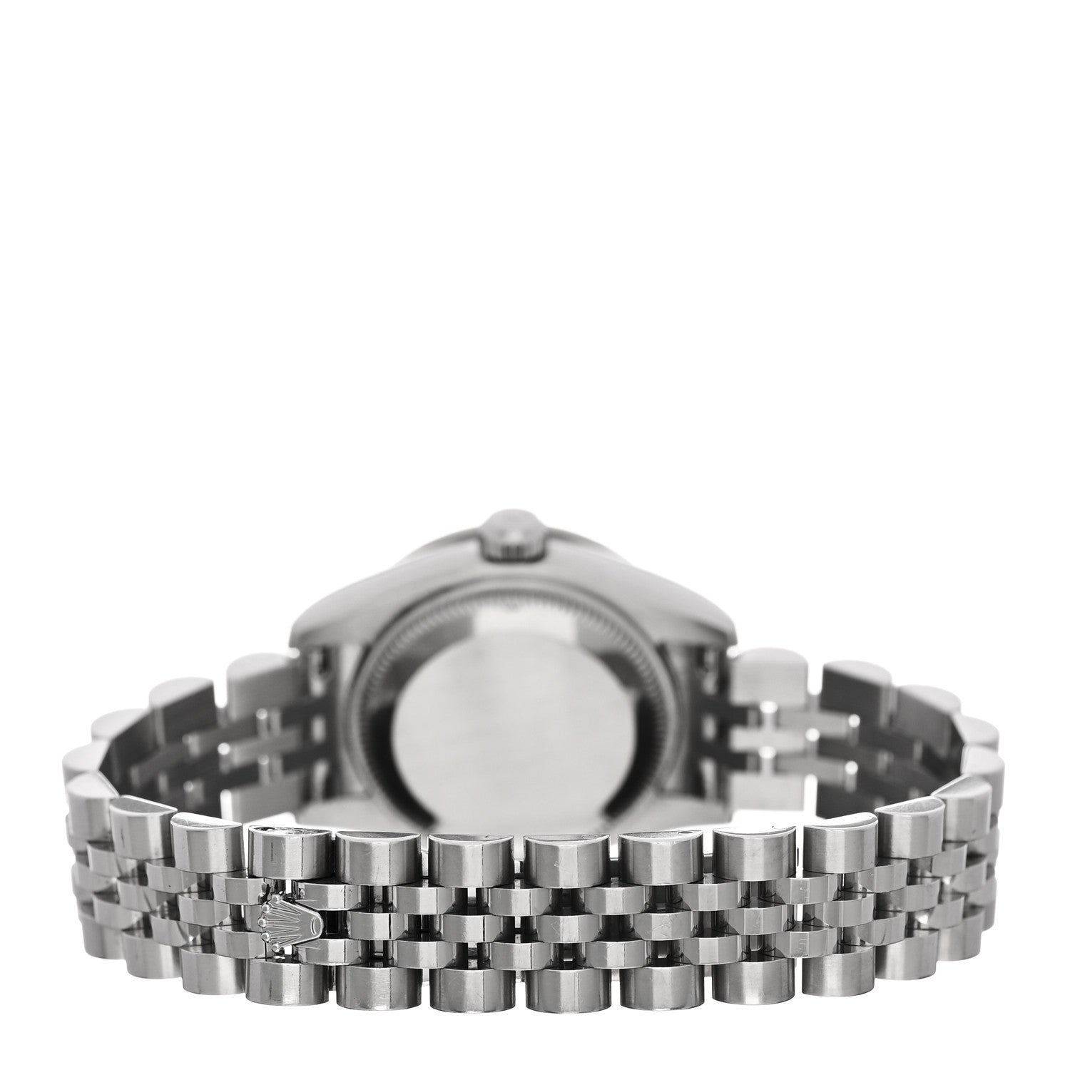 Rolex Stainless Steel 18K White Gold Diamond Mother of Pearl 26mm Oyster Perpetual Datejust Watch 179384 3 of 5