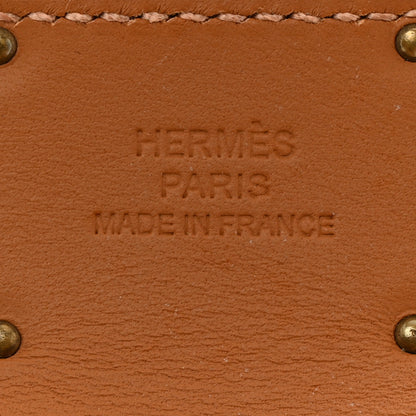Hermes Epsom Kelly Dog Bracelet T2 Gold 4 of 9