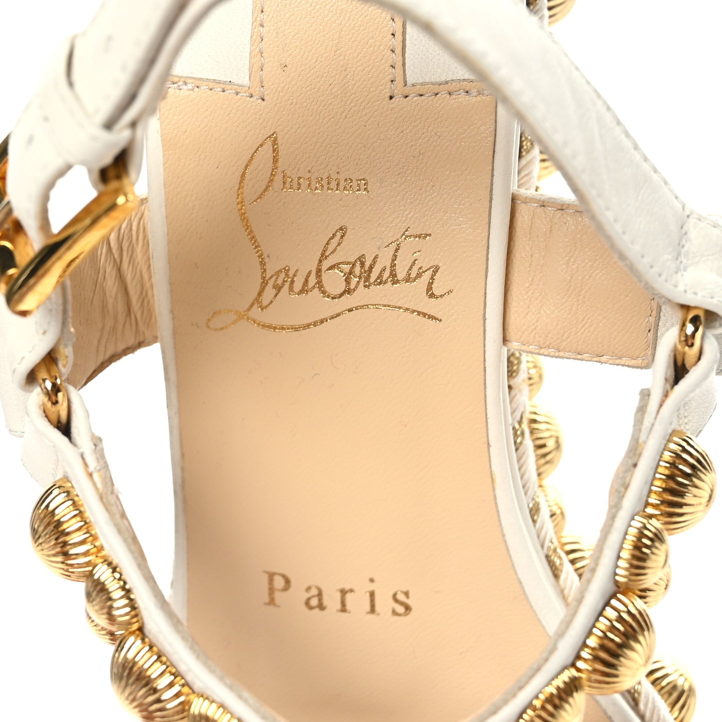 Shiny Nappa Rondaclou 60 Platform Sandals 35 Latte