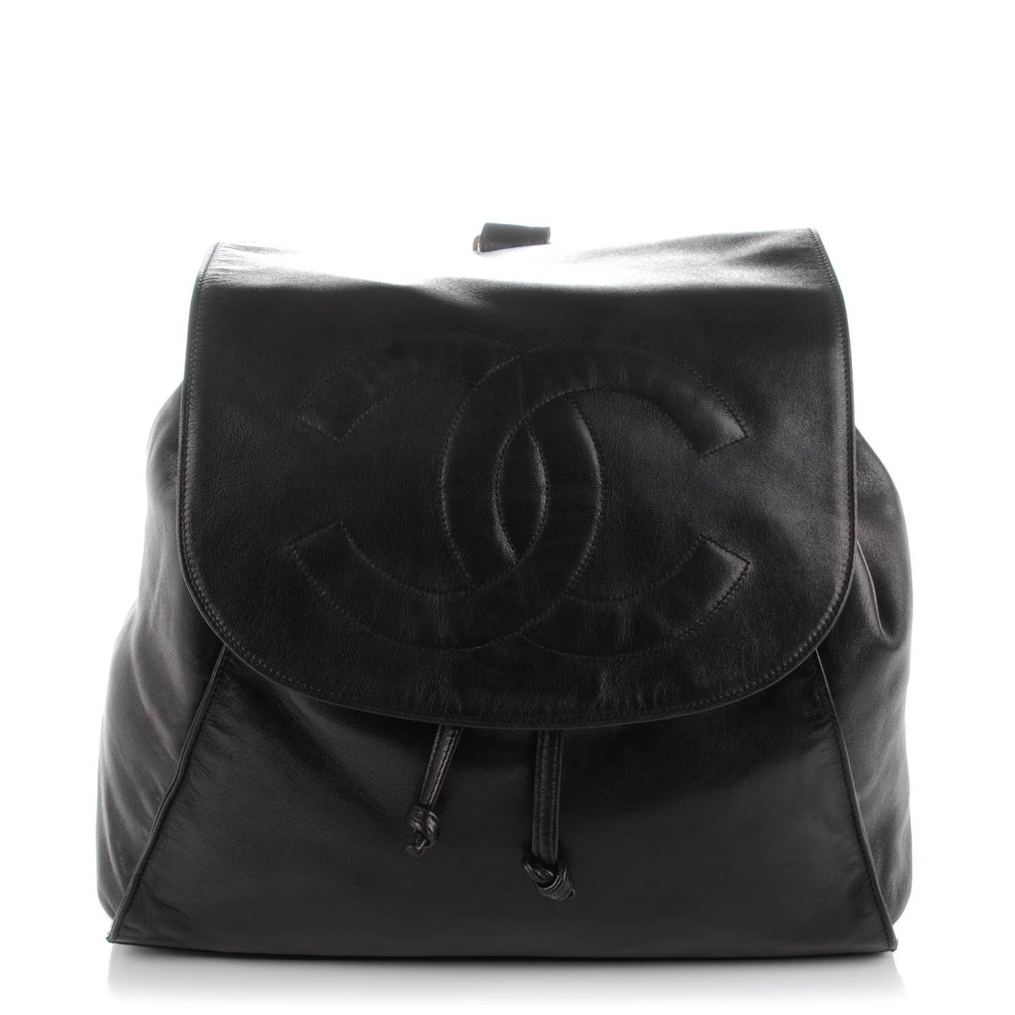Lambskin CC Backpack Black