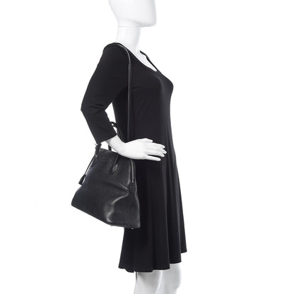 Hermes Taurillon Clemence Bolide 35 Black 2 of 17