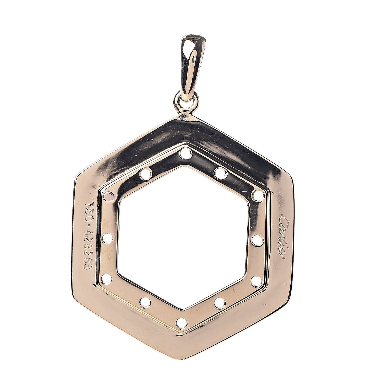 18K Yellow Gold Diamond Zodiac Pendant