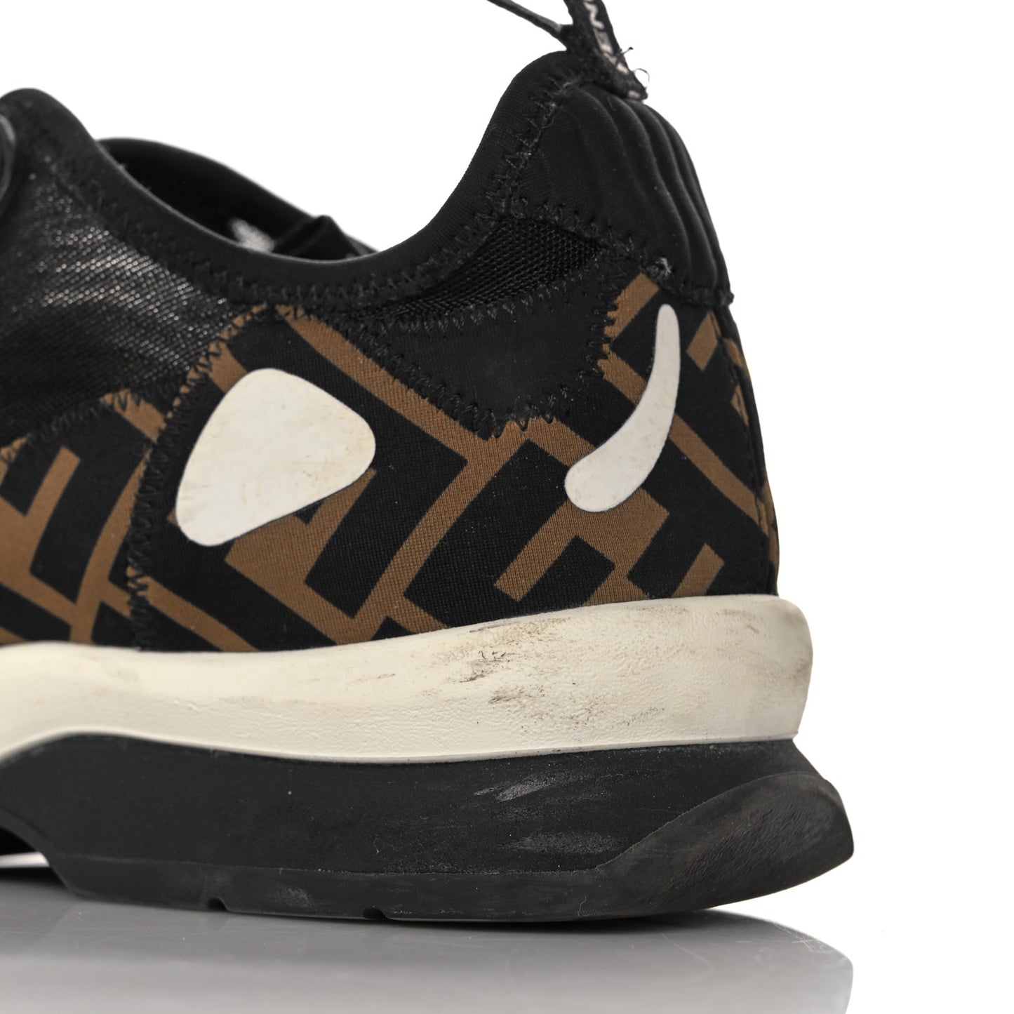 Technical Mesh Lycra FFreedom Patchwork Sneakers 39 Black Tobacco