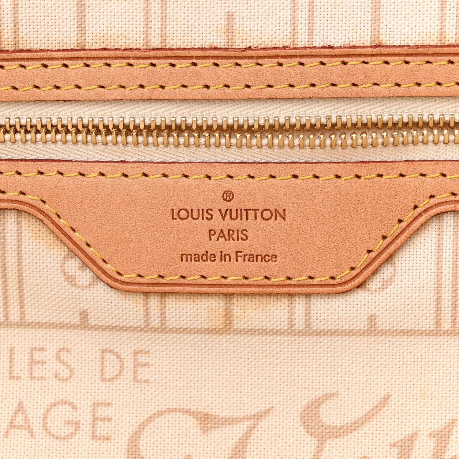 Louis Vuitton Damier Azur Neverfull PM 6 of 11
