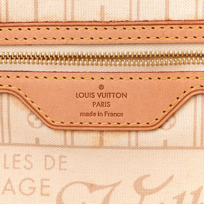 Louis Vuitton Damier Azur Neverfull PM 6 of 11