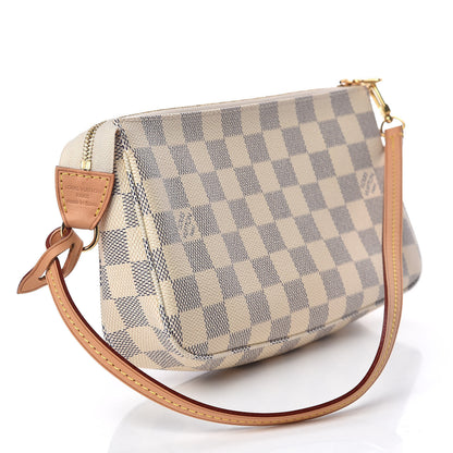 Louis Vuitton Damier Azur Pochette Accessories NM 3 of 10