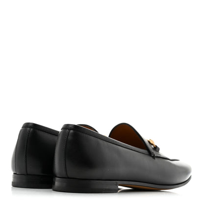 Gucci Calfskin Womens Jordaan Loafers 39 Black 5 of 11