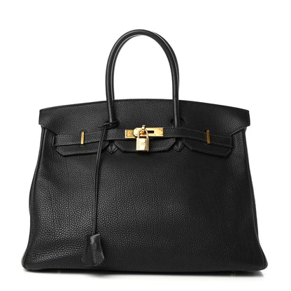 Hermes Togo Birkin 35 Black 1 of 9