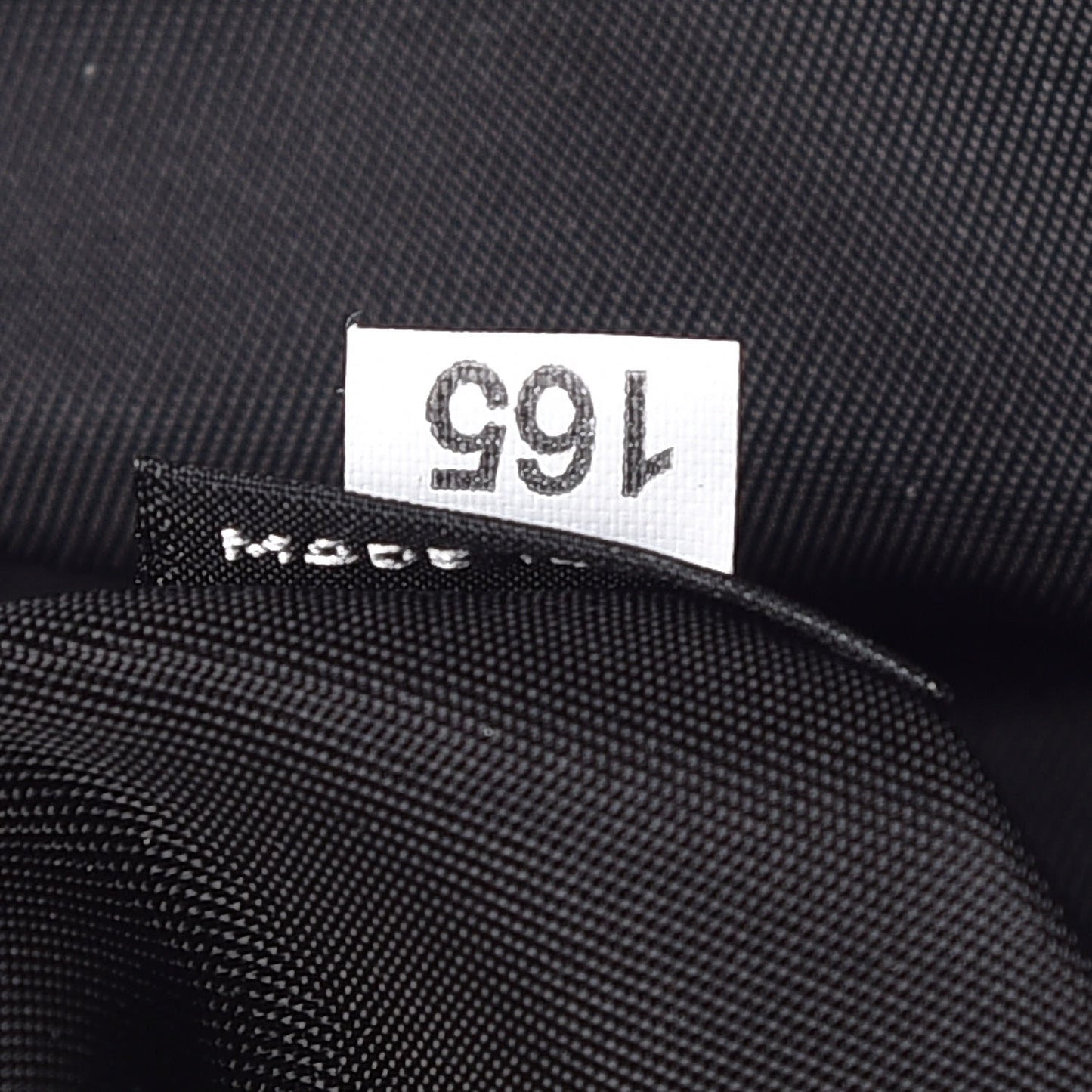 Nylon Montagna Saffiano Day Backpack Black
