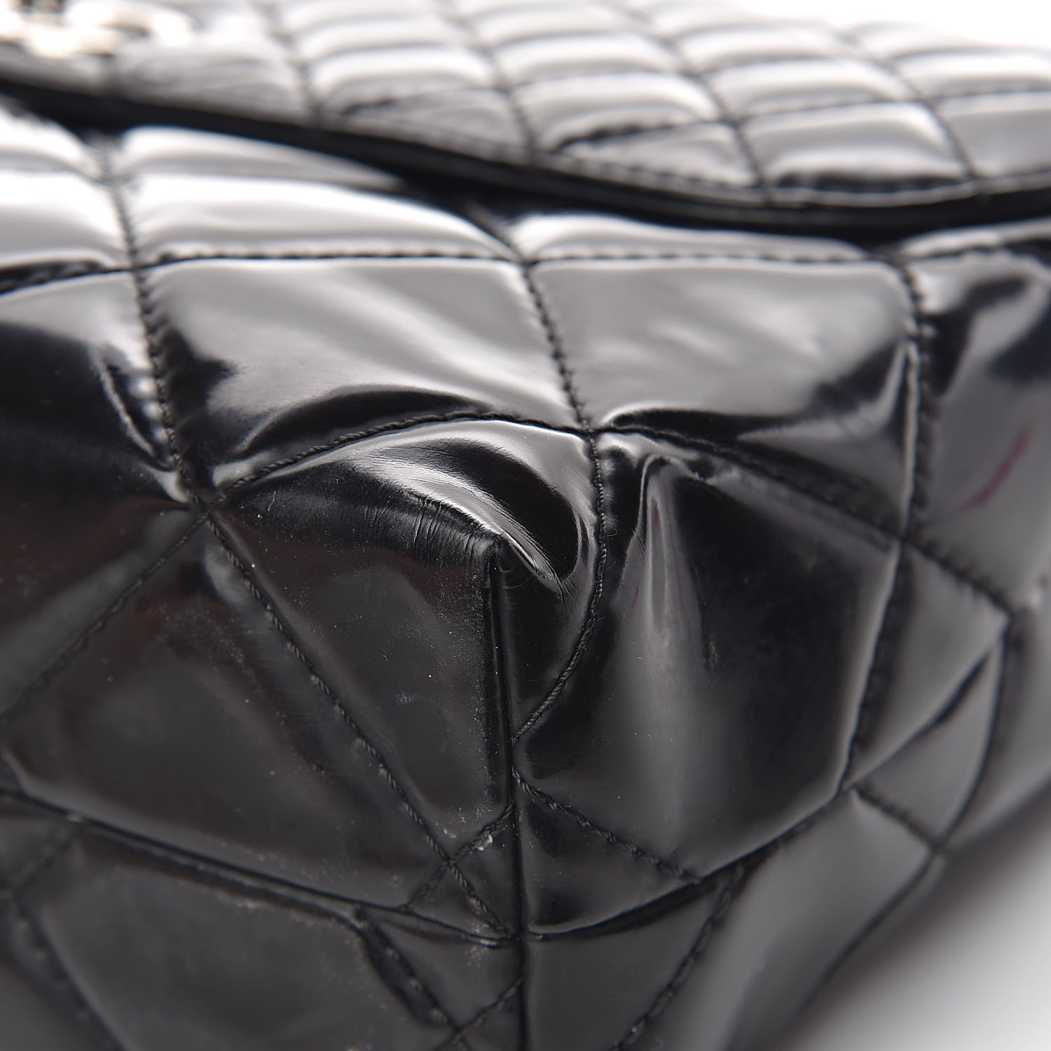 Chanel Vinyl Quilted In the Business Flap Bag Black 9 of 16