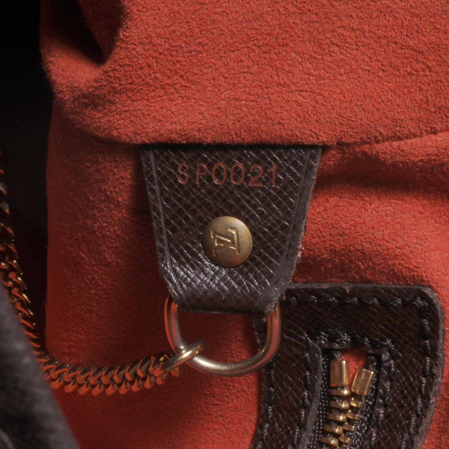 Louis Vuitton Damier Ebene Marais Bucket 23 7 of 7