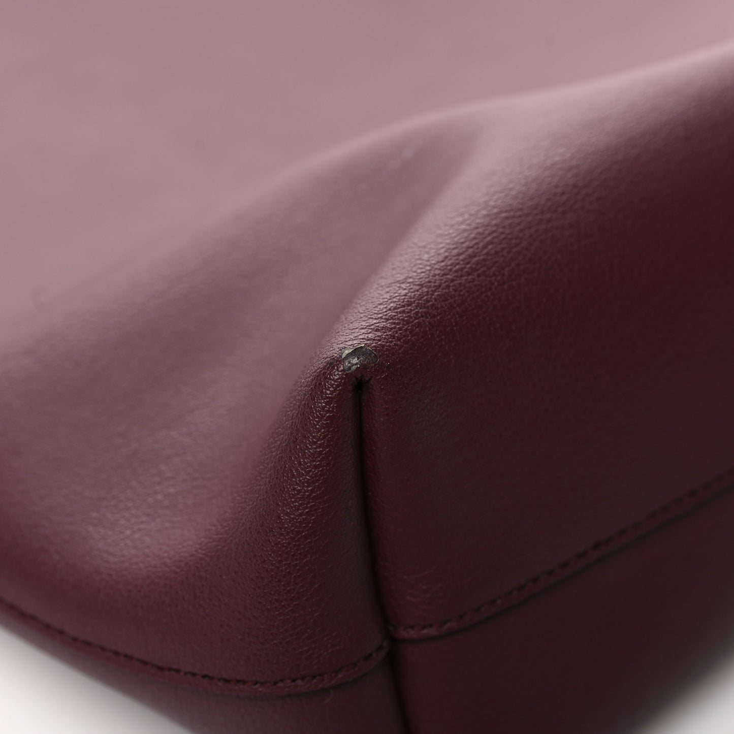 Calfskin Medium Shopping Tote Palissandre