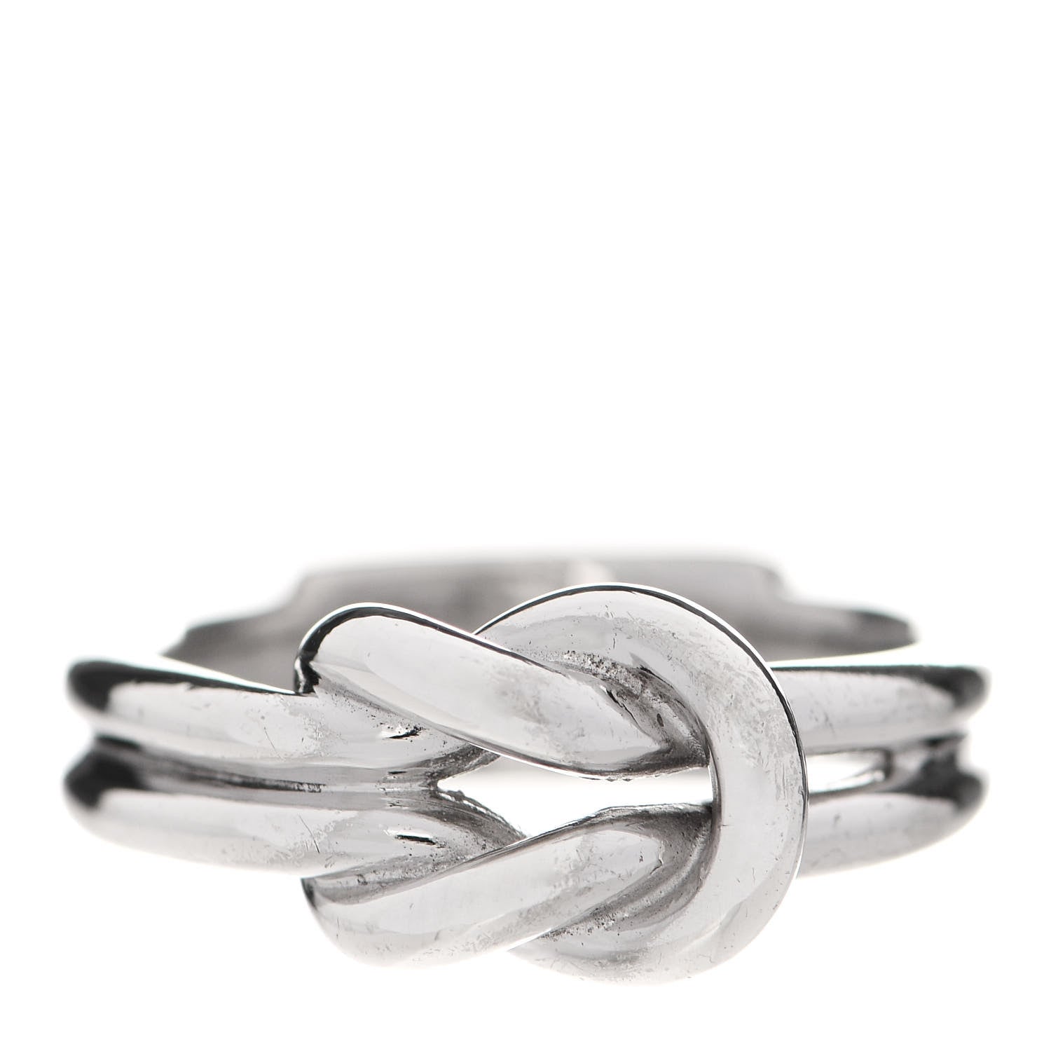 Gucci Sterling Silver Knot Ring 57 8 1 of 7