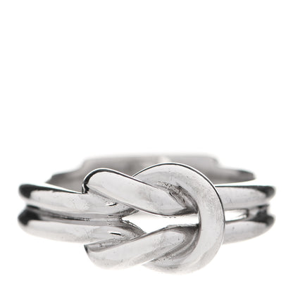 Gucci Sterling Silver Knot Ring 57 8 1 of 7