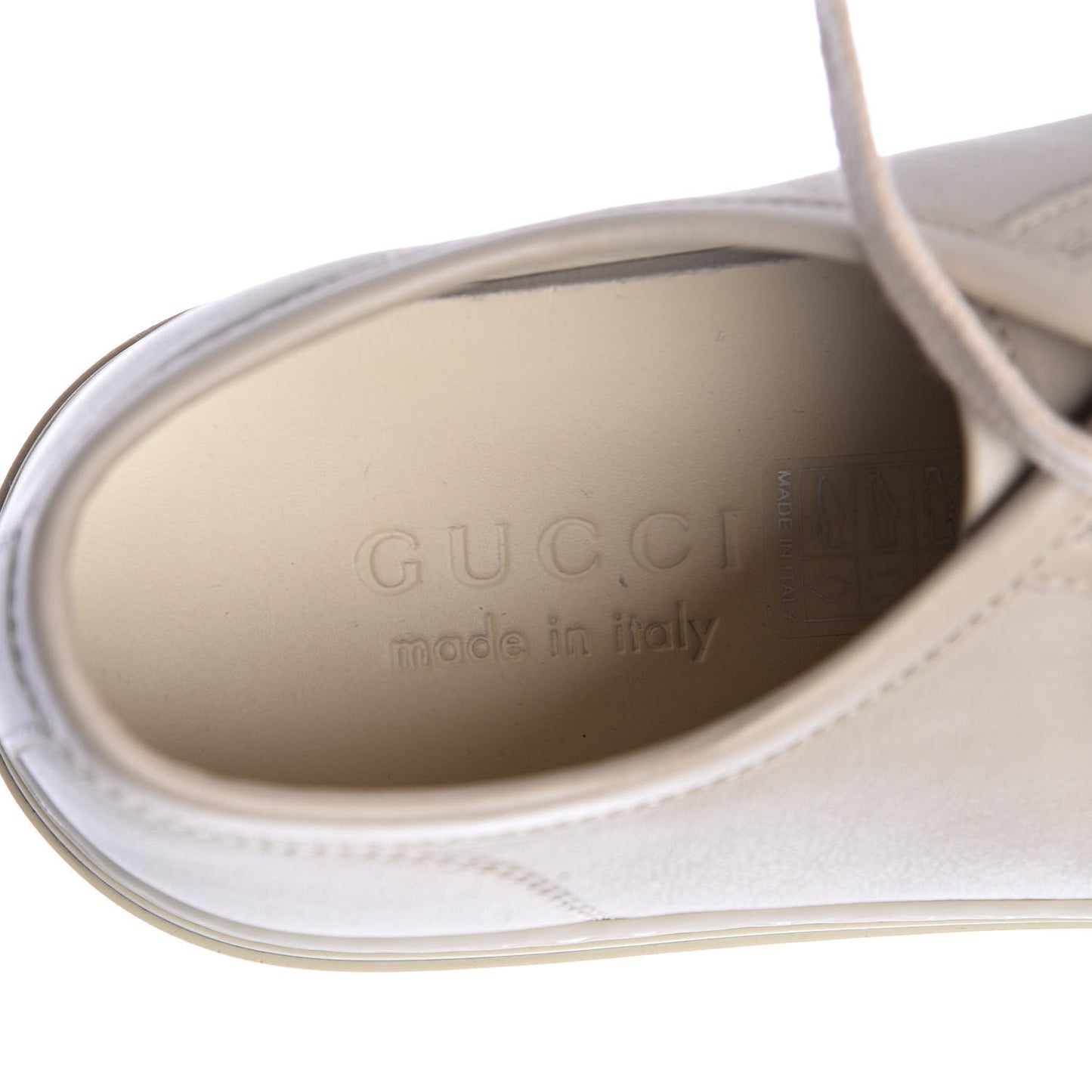 Calfskin Miro Soft Mens Lace Up Sneakers 5.5 Mystic White