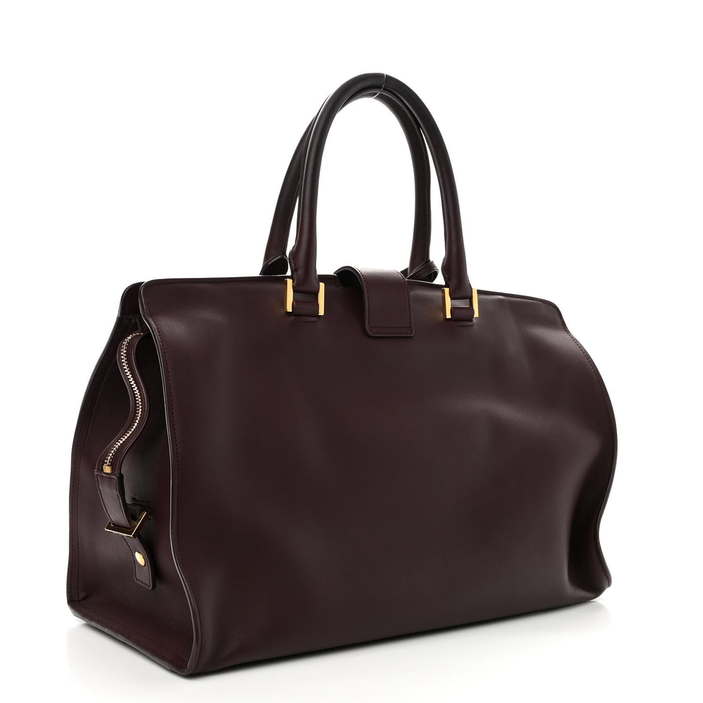 Calfskin Medium Classic Y Cabas Bordeaux