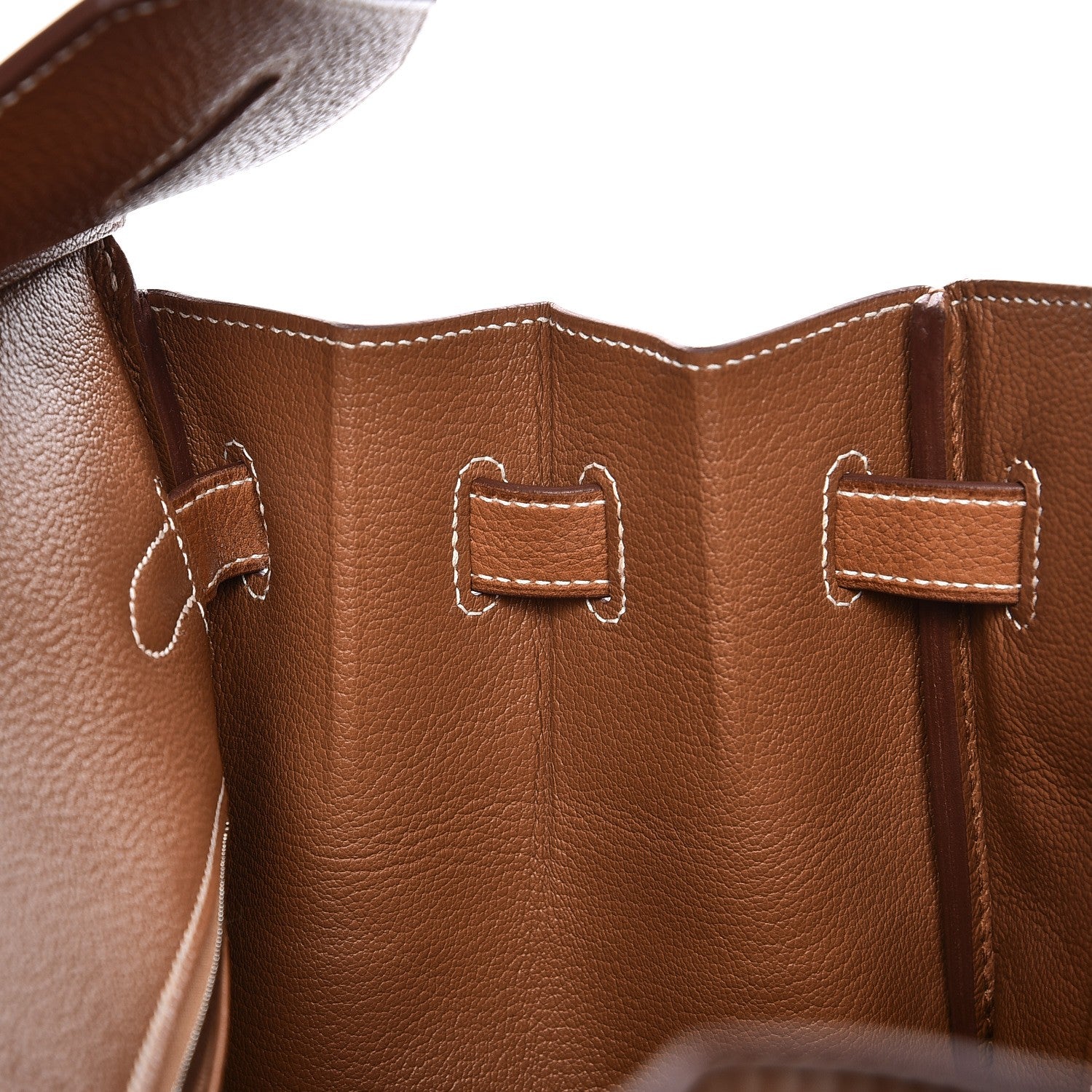 Hermes Natural Barenia Faubourg Birkin 35 Fauve 17 of 38