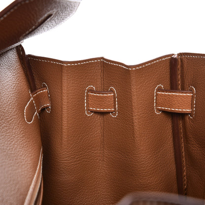 Hermes Natural Barenia Faubourg Birkin 35 Fauve 17 of 38