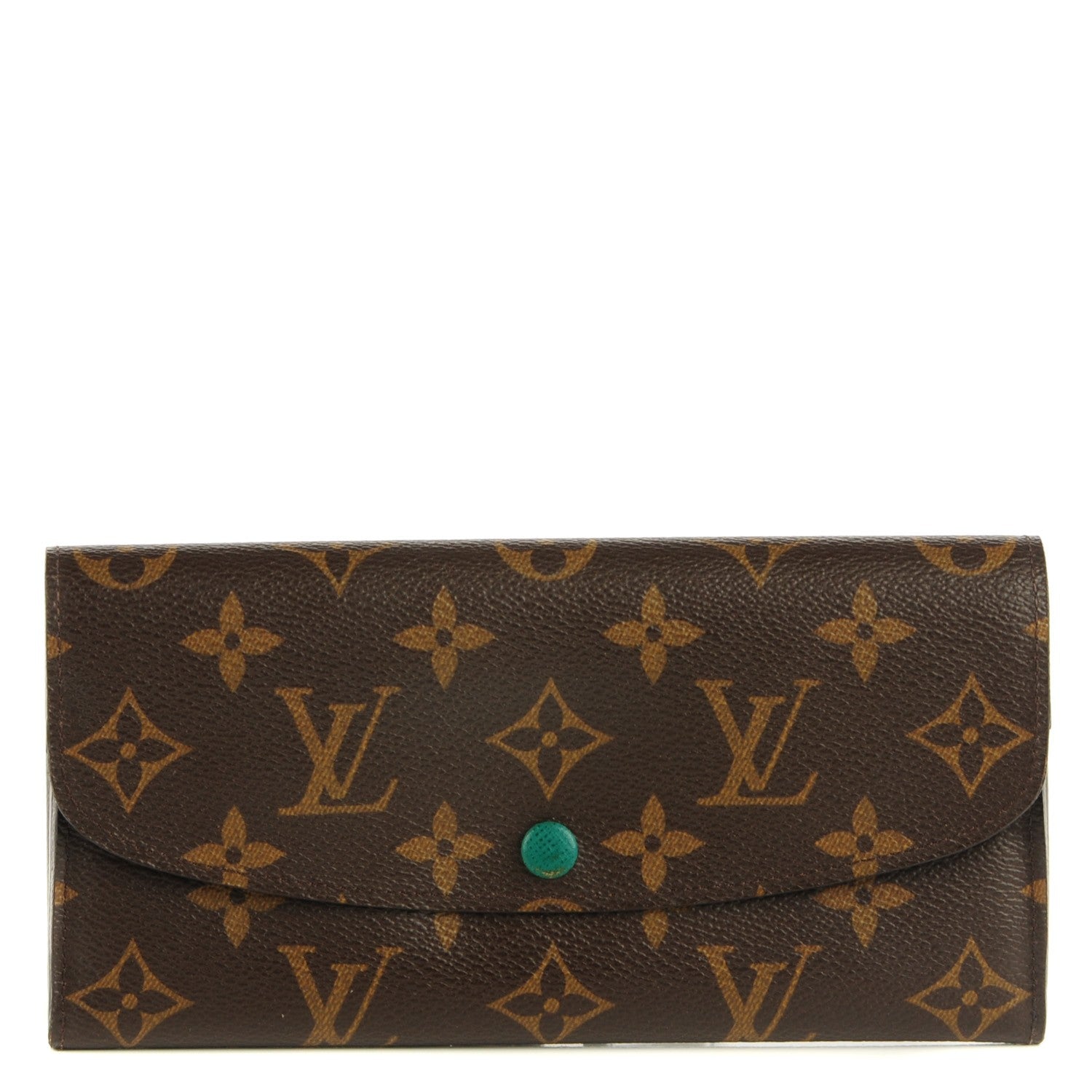 Louis Vuitton Monogram Emilie Wallet Vert 1 of 7