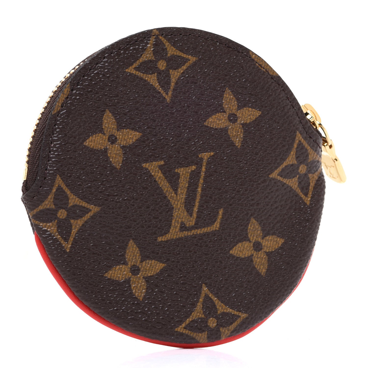 Louis Vuitton Monogram 2020 Christmas Animation Bumper Cars Round Coin Purse Coquelicot 3 of 8