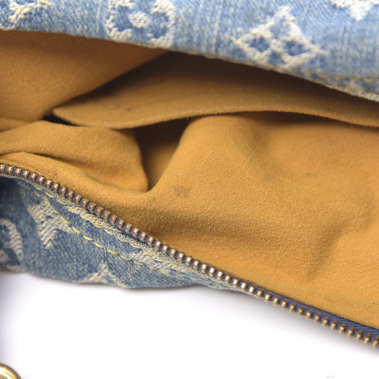 Louis Vuitton Monogram Denim Baggy PM Blue 7 of 16