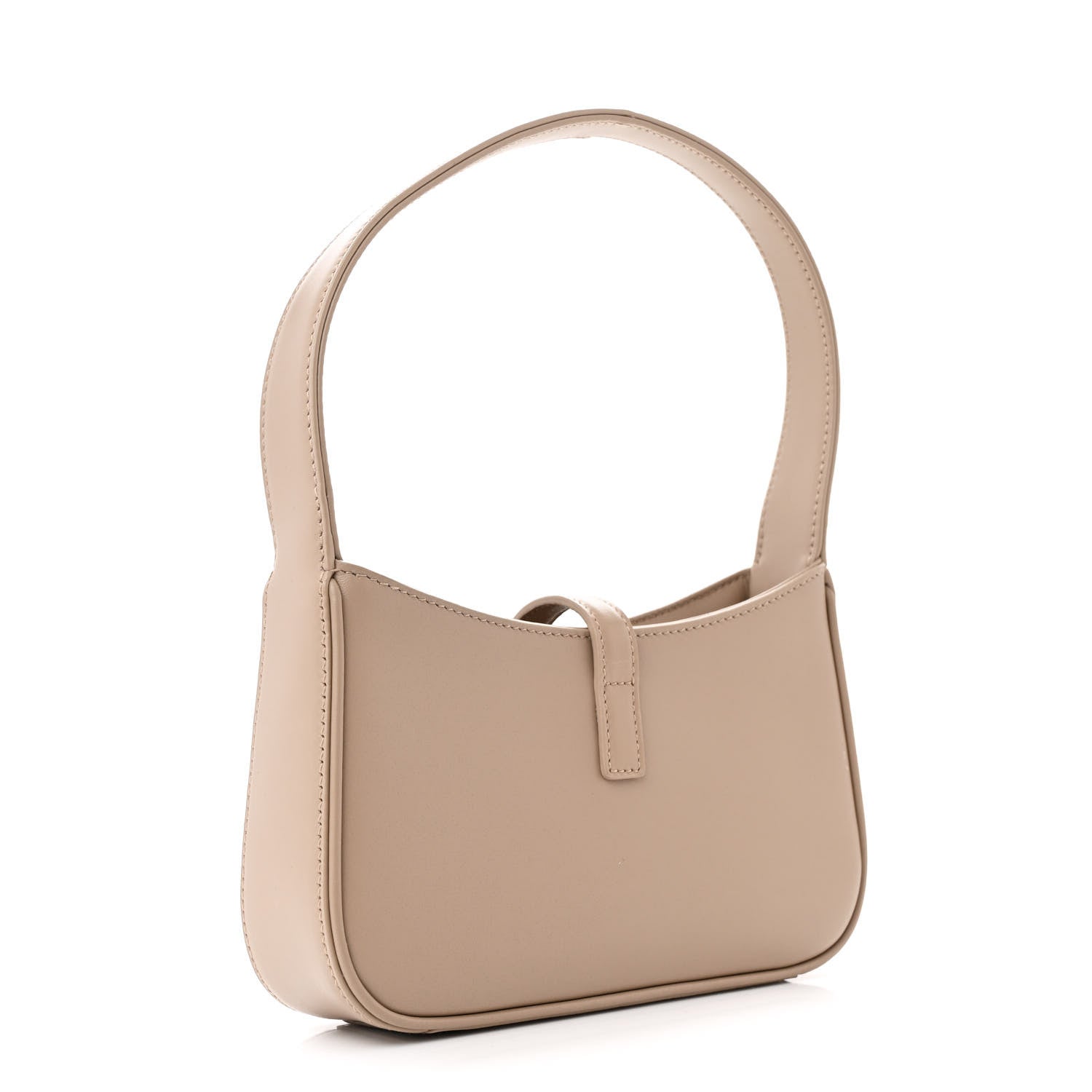 Saint Laurent Vegetable Le 5 A 7 Mini Hobo Dark Beige 3 of 11