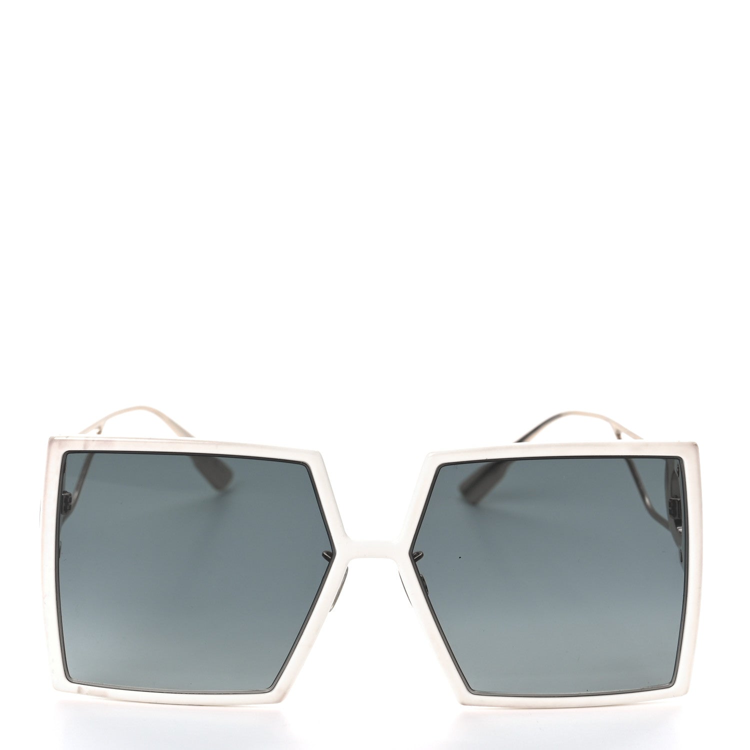Christian Dior Square 30 Montaigne Sunglasses White 2 of 7