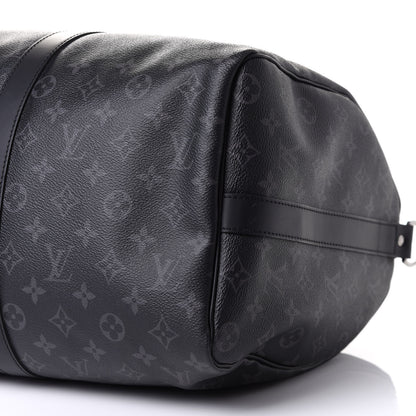 Louis Vuitton Monogram Eclipse Keepall Bandouliere 45 9 of 9