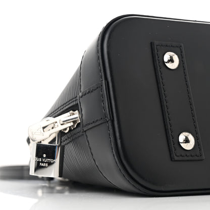 Louis Vuitton Epi Alma BB Black 8 of 9