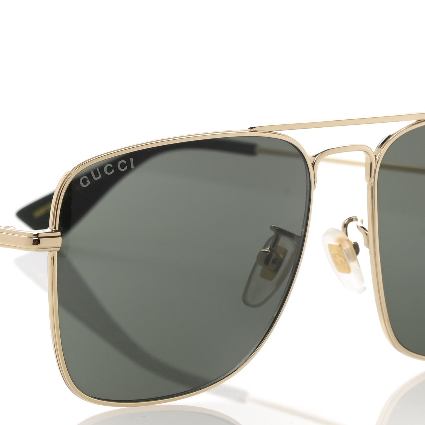 Squared Aviator Sunglasses GG0108S Black