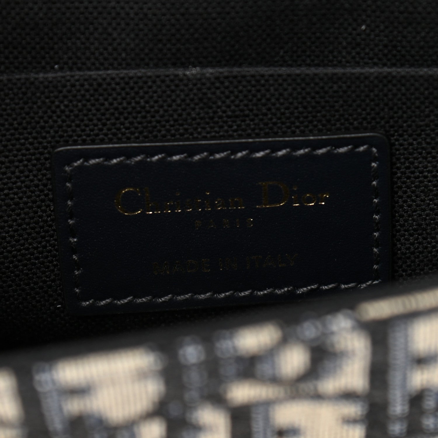 Christian Dior Oblique 30 Montaigne Box Bag Blue 6 of 10