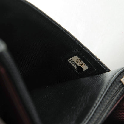 Chanel Lambskin Quilted Wallet On Chain WOC Black 8 of 8