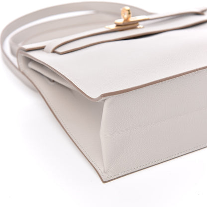 Hermes Evercolor Kelly Danse II Belt Bag Gris Perle 8 of 11